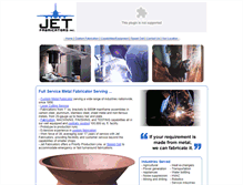 Tablet Screenshot of jetfab.com